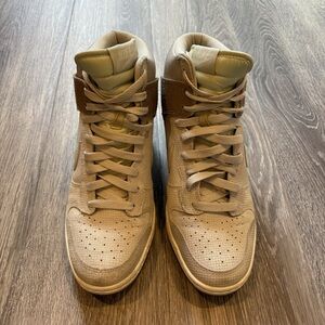 Nike Dunk High Rise Wedge Sneakers